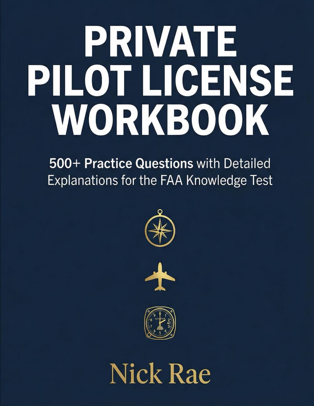 Private Pilot License Workbook cover