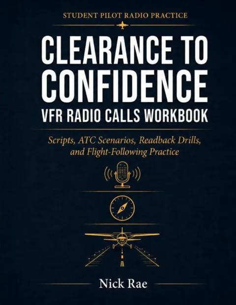Clearance to Confidence: VFR Radio Calls Workbook cover